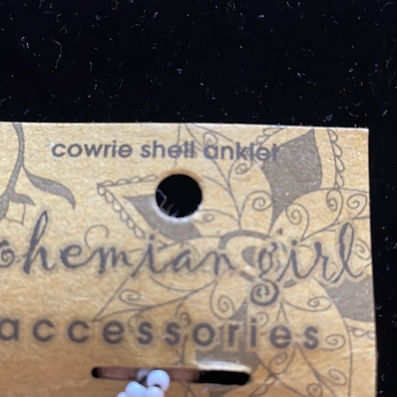 😀 ANKLET (8”) NEW BOHEMIAN GIRL ACCESSORIES COWRIE SHELL GREAT CONDITION - Picture 2 of 7